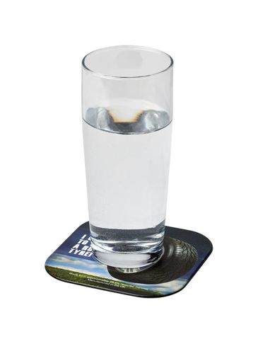 Podkładka kwadratowa Brite-Mat® z recyklingowanego materiału, czarny