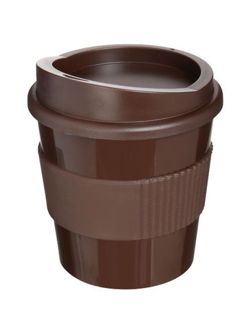 Kubek z serii Americano® Primo o pojemności 250 ml z uchwytem, brązowy