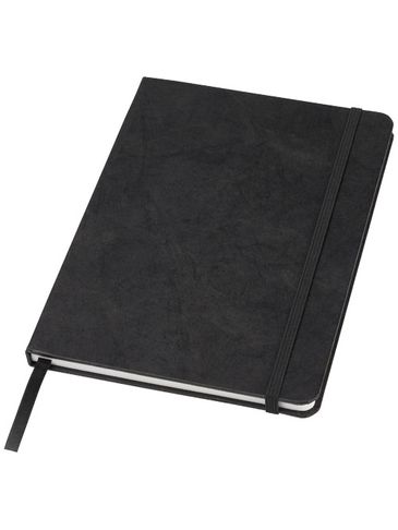 Notatnik Breccia w formacie A5 z papierem z kamienia, czarny