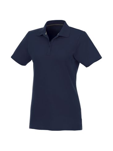 Helios - koszulka damska polo z krótkim rękawem, granatowy