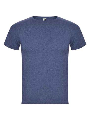 Fox koszulka męska z krótkim rękawem, heather denim blue