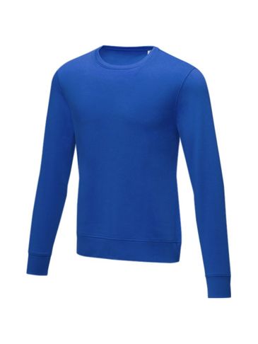 Zenon męska bluza z okrągłym dekoltem , niebieski