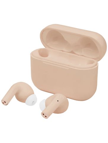 Automatycznie parujące się prawidziwie bezprzewodowe słuchawki douszne Braavos 2, pale blush pink