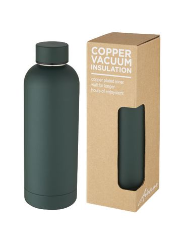 Spring 500 ml miedziany termos, green flash