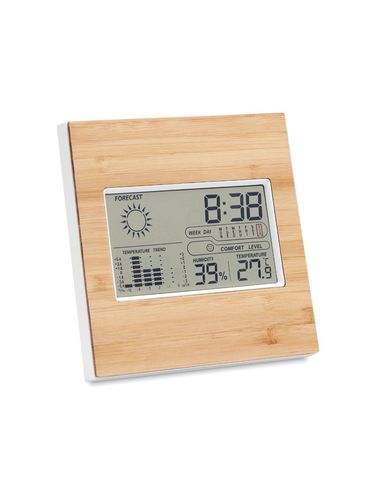 TURKU - Stacja pogodowa z bambusem