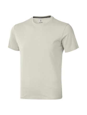 Męski t-shirt Nanaimo z krótkim rękawem, jasnoszary