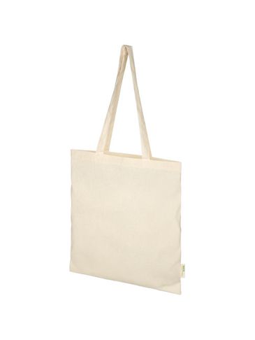 Orissa  torba na zakupy z bawełny organicznej z certyfikatem GOTS o gramaturze 100 g/m², natural