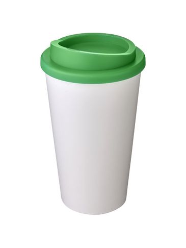 Kubek termiczny z serii Americano® o pojemności 350 ml, biały / zielony