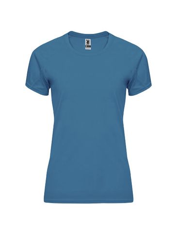 Bahrain sportowa koszulka damska z krótkim rękawem, moonlight blue