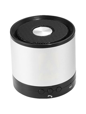 Głośnik aluminiowy Bluetooth® Greedo, srebrny