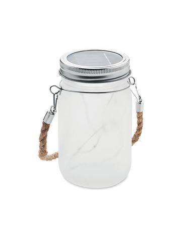 KANYEZI - Solarna lampa w słoiku mason