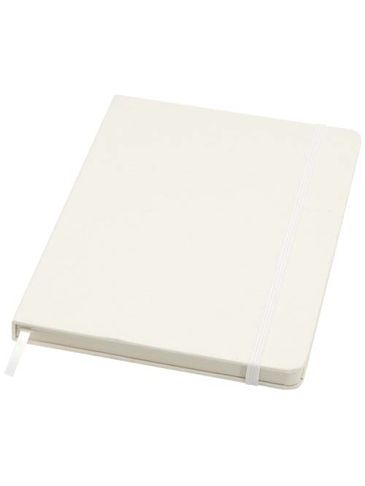 Bass notatnik A5 z recyklingu, z kartkami w linie, biały