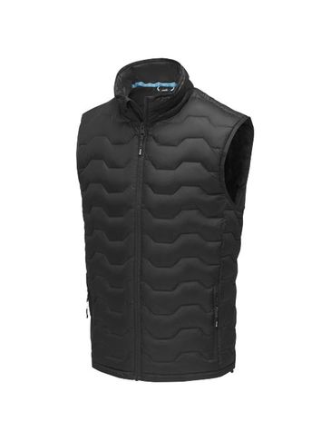 Epidote męska ocieplana kamizelka z recyklingu, z certyfikatem GRS, czarny