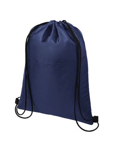 Torba chłodząca na 12 puszek Oriole ściągana sznurkiem, granatowy