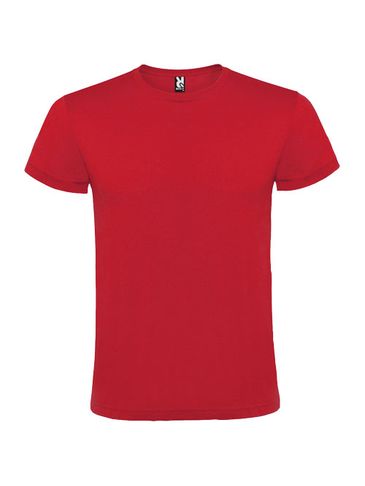 Atomic koszulka unisex z krótkim rękawem, czerwony