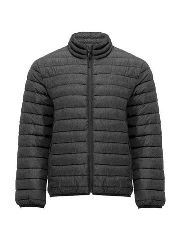 Finland ocieplana kurtka męska, czarny melanż