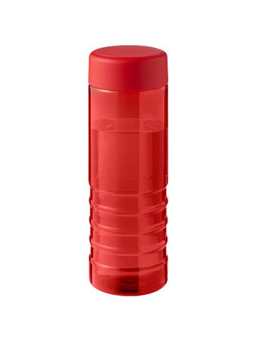 H2O Active® Eco Treble 750 ml screw cap water bottle , czerwony / czerwony