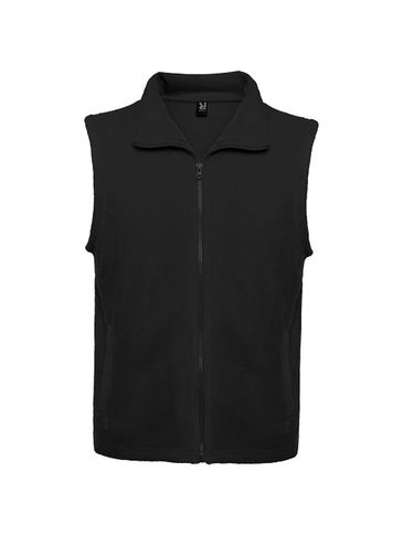 Bellagio kamizelka polarowa unisex, czarny