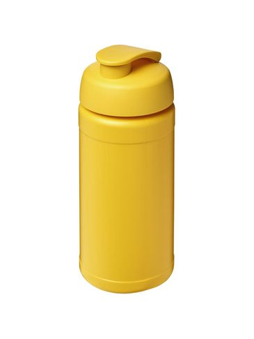 Bidon Baseline® Plus o pojemności 500 ml z wieczkiem zaciskowym, żółty