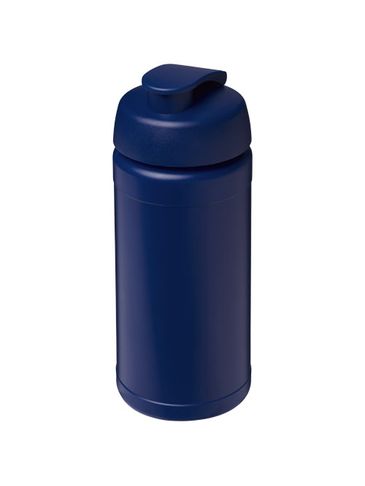 Bidon Baseline® Plus o pojemności 500 ml z wieczkiem zaciskowym, niebieski
