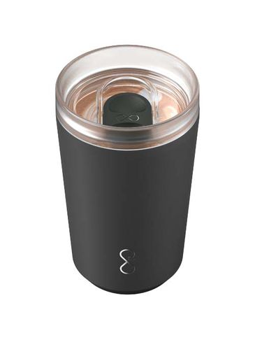 Ocean Bottle izolowany kubek o pojemności 350 ml, obsidian black