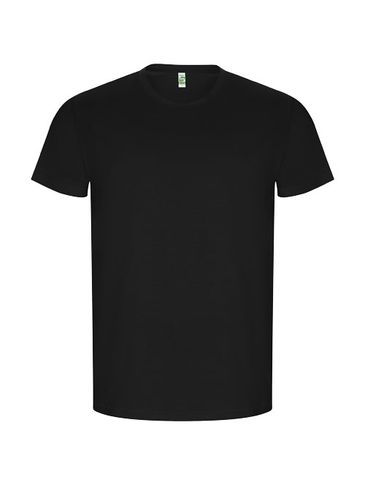 Golden koszulka męska z krótkim rękawem, czarny