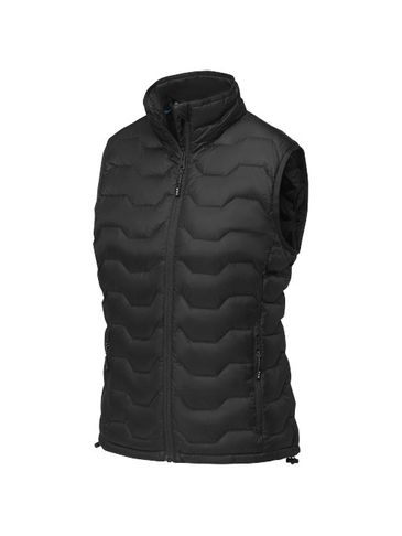 Epidote damska ocieplana kamizelka z recyklingu, z certyfikatem GRS, czarny