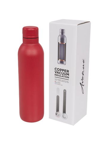 Sportowy bidon izolowany próżniowo Odin 510 ml, czerwony