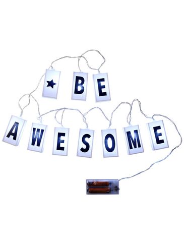 Tablica podświetlana 10 LED Cinema, biały