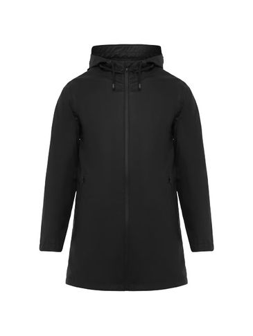 Sitka męski płaszcz przeciwdeszczowy, czarny