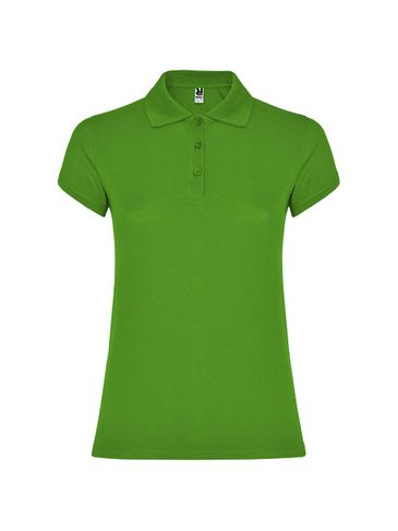 Star koszulka damska polo z krótkim rękawem, grass green