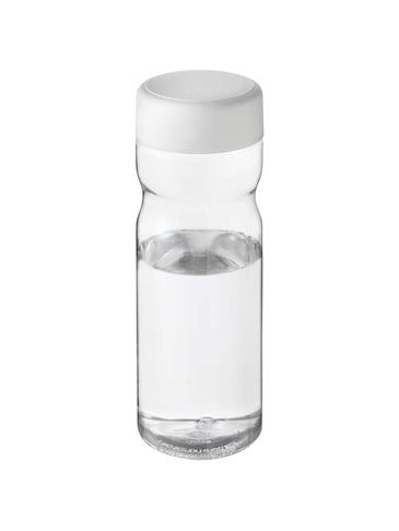 Butelka H2O Active® Eco Base 650 ml screw cap, przezroczysty / biały