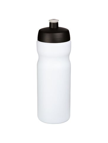 Bidon Baseline® Plus o pojemności 650 ml, czarny / biały