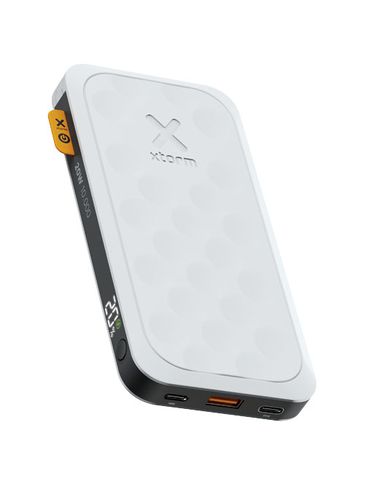 Seria Xtorm FS510 Fuel powerbank o pojemności 10 000 mAh i mocy 20 W, biały