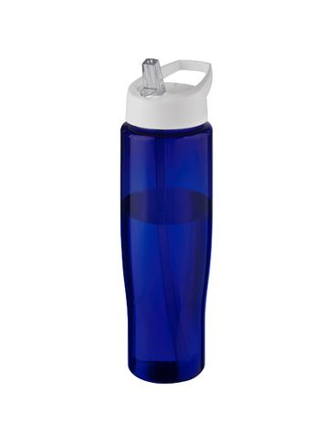 H2O Active® Eco Tempo 700 ml bidon z wyciąganym dzióbkiem, biały / niebieski