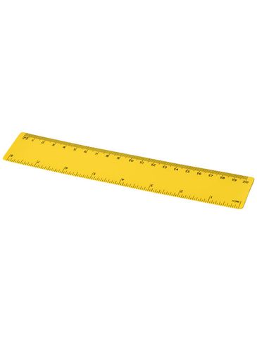 Linijka Rothko PP o długości 20 cm, żółty