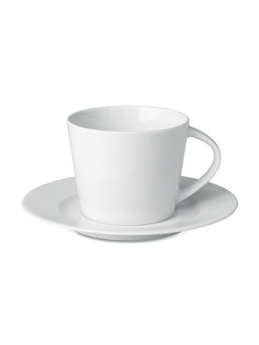 PARIS - Kubek cappuccino i talerzykiem