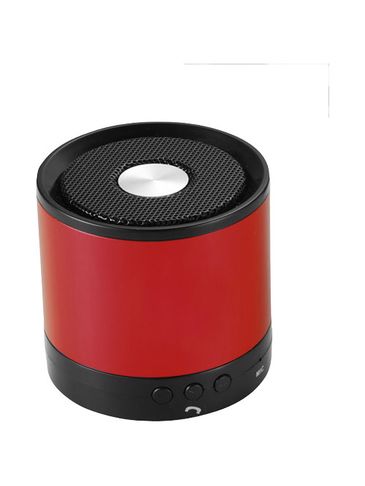 Głośnik aluminiowy Bluetooth® Greedo, czerwony