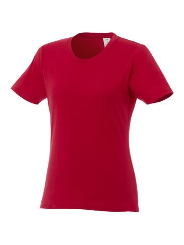 T-shirt damski z krótkim rękawem Heros, czerwony