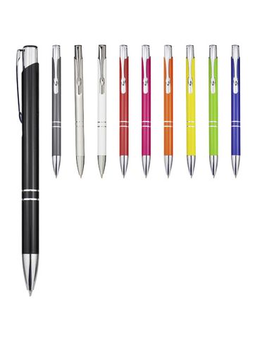 Aluminiowy długopis automatyczny Moneta, błękit królewski