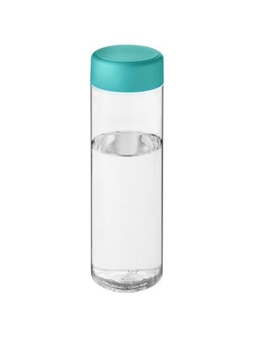 H2O Active® Vibe 850 ml screw cap water bottle, przezroczysty / błękitny