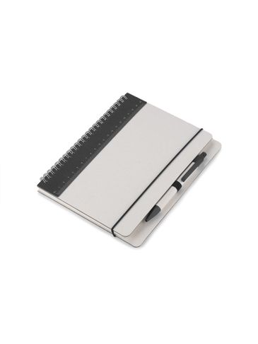 Notes z linjką i długopisem REGALI