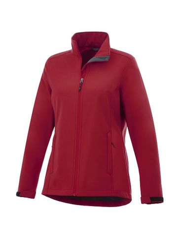 Damska kurtka typu softshell Maxson, czerwony