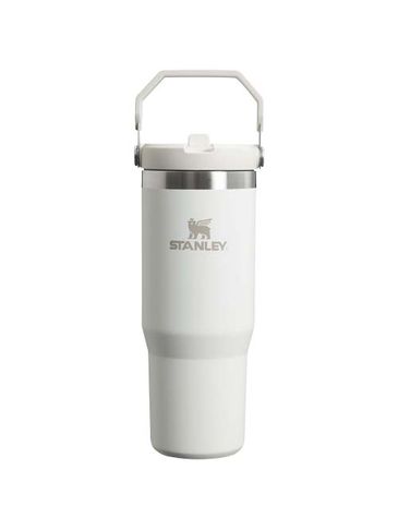 Stanley IceFlow™ kubek o pojemności 890 ml z odchylaną słomką, frosted white