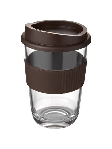 Kubek Americano® Cortado o pojemności 300 ml z uchwytem, brązowy