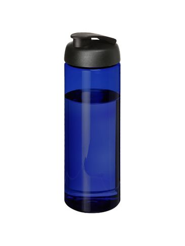 H2O Active® Eco Vibe 850 ml, bidon sportowy z odchylaną pokrywką, niebieski / czarny