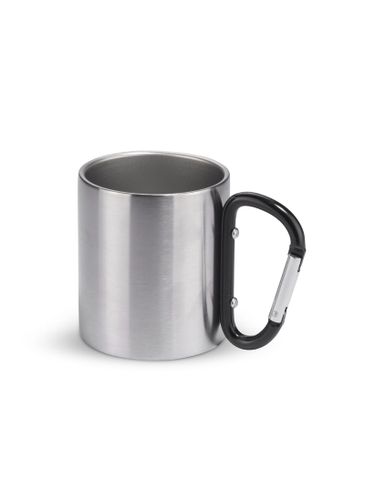 Kubek z karabińczykiem CAMPIC 200 ml