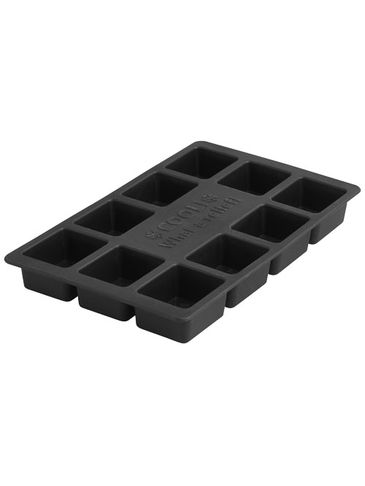 Personalizowana tacka do kostek lodu Chill, czarny