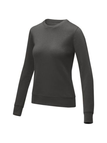 Zenon damska bluza z okrągłym dekoltem , szary sztormowy