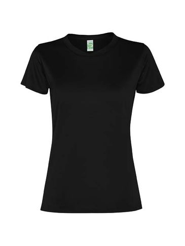 Damski t-shirt z krótkim rękawem Slam, czarny